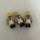 3x AFL Micro Figurines Brisbane Lions Daniel Rich