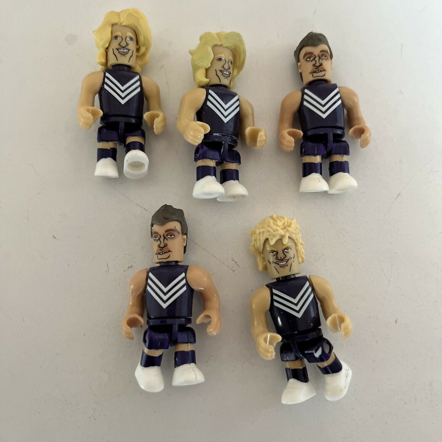 2016 AFL Micro-figures Australian Football Fremantle - Mundy, Sandilands, Mayne