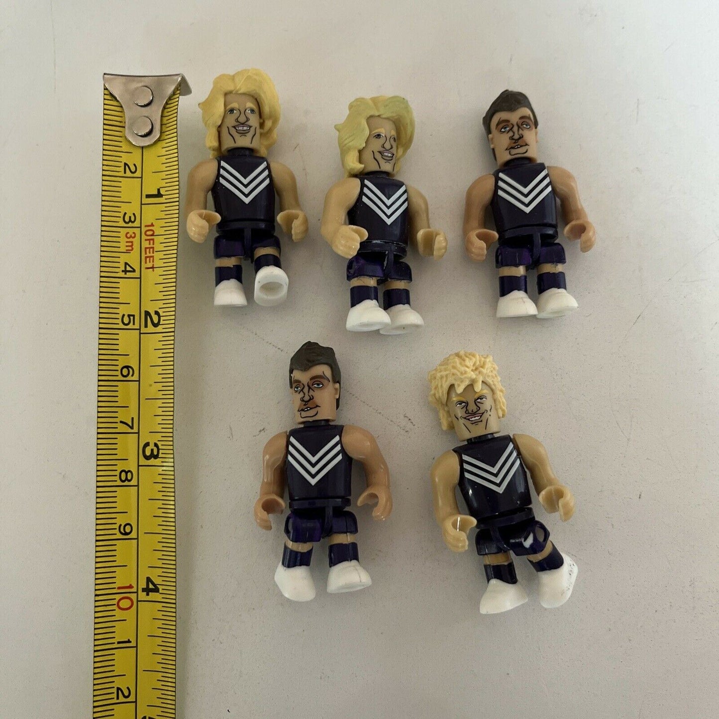 2016 AFL Micro-figures Australian Football Fremantle - Mundy, Sandilands, Mayne