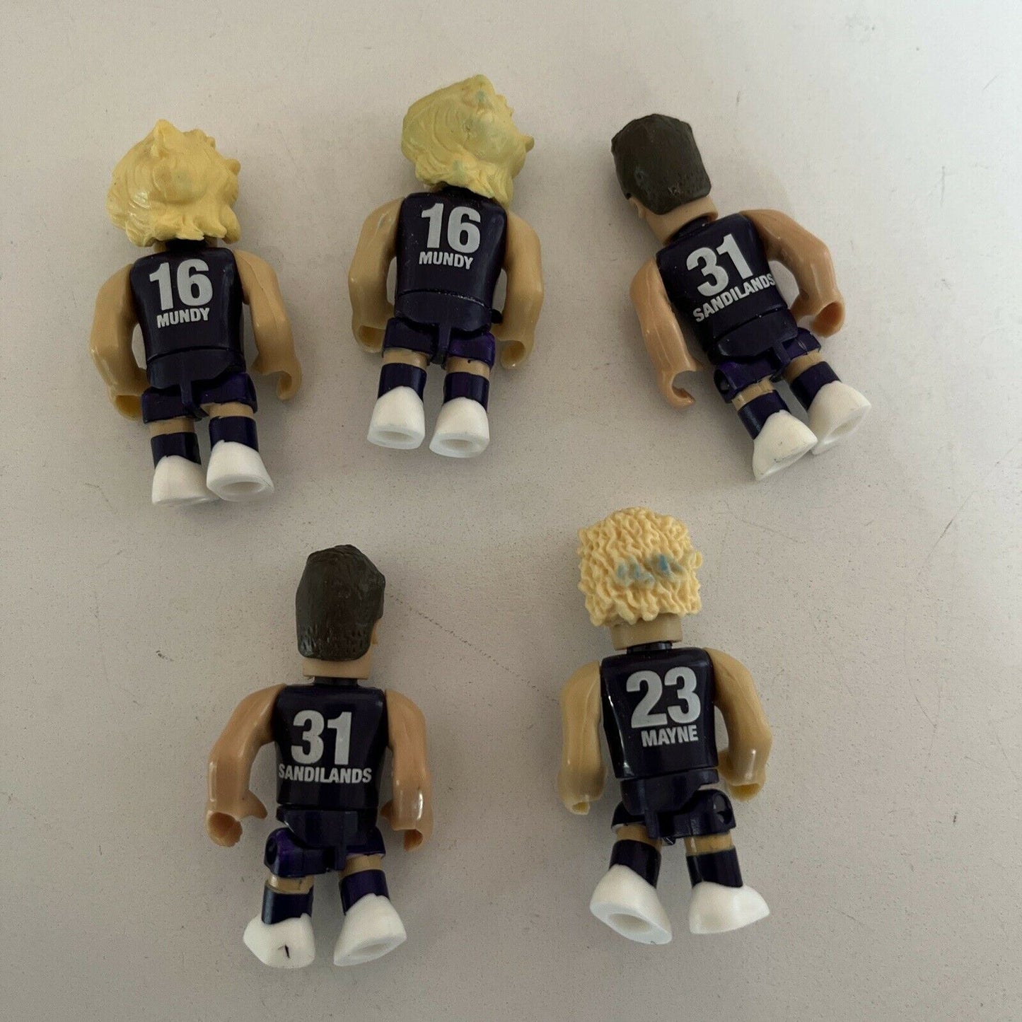 2016 AFL Micro-figures Australian Football Fremantle - Mundy, Sandilands, Mayne