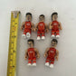 5x AFL Micro-figures Gold Coast Football Club - Swallow, Prestia, O'Meara