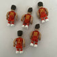 5x AFL Micro-figures Gold Coast Football Club - Swallow, Prestia, O'Meara
