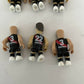 6x AFL Micro-figures Essendon Bombers - Goddard, Chapman, Carlisle