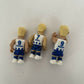 3x AFL Micro-figures North Melbourne Kangaroos - Swallow, Ziebell