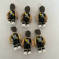 6x AFL Micro-figures Richmond - Martin, Rance, Deledio