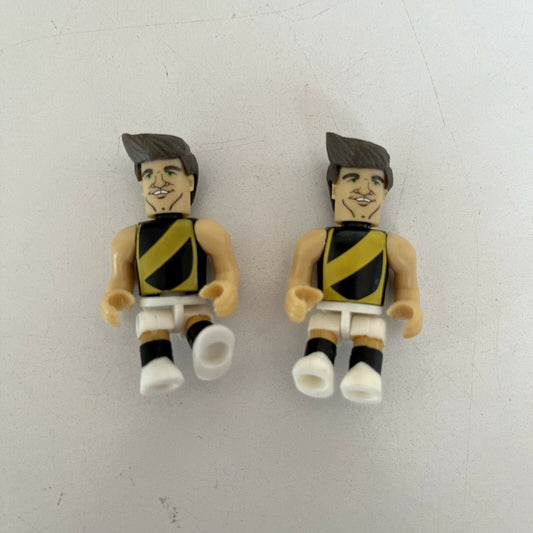 2x AFL Micro-figures Richmond - Trent Cotchin