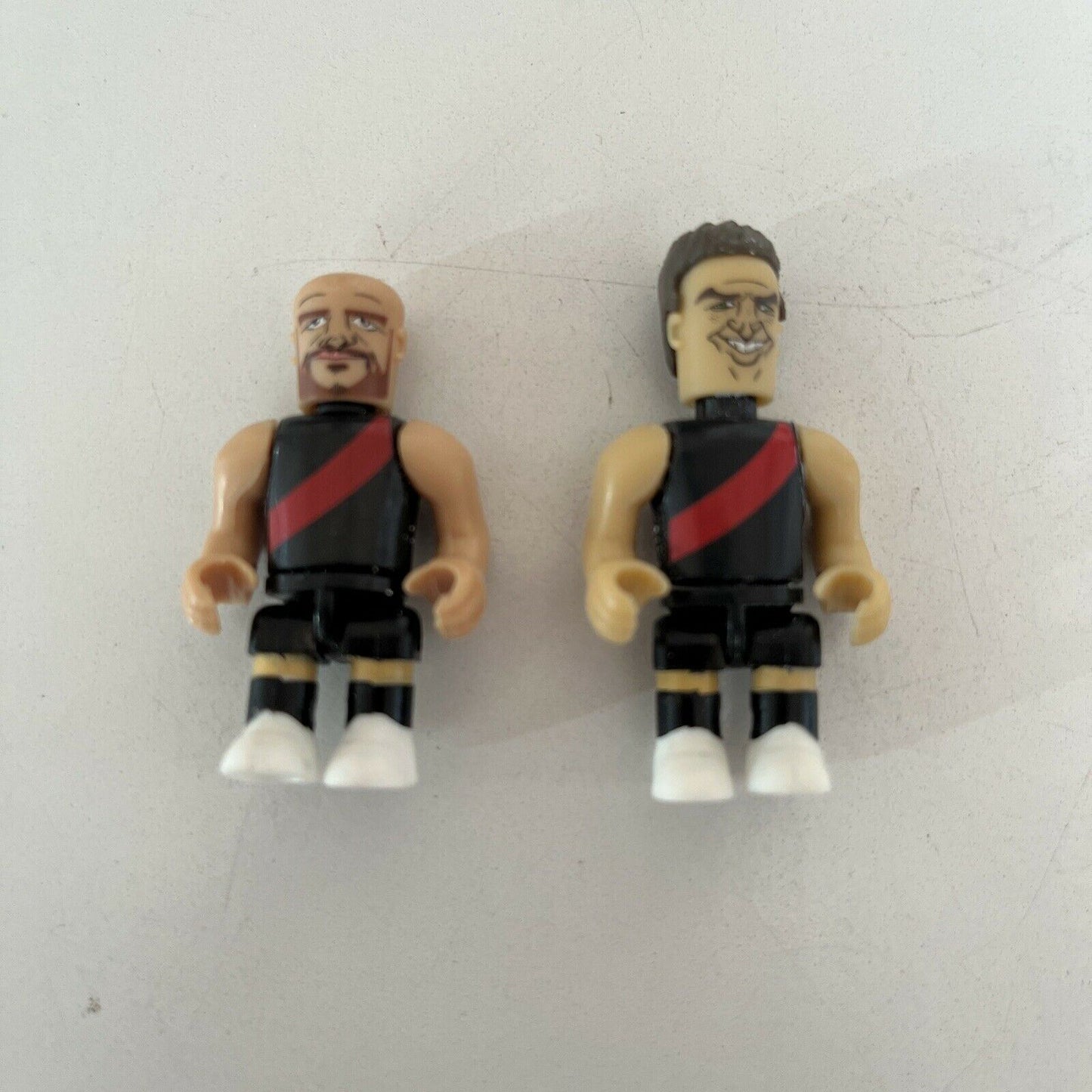 2x 2016 AFL Micro-figures Essendon Bombers - Goddard, Chapman