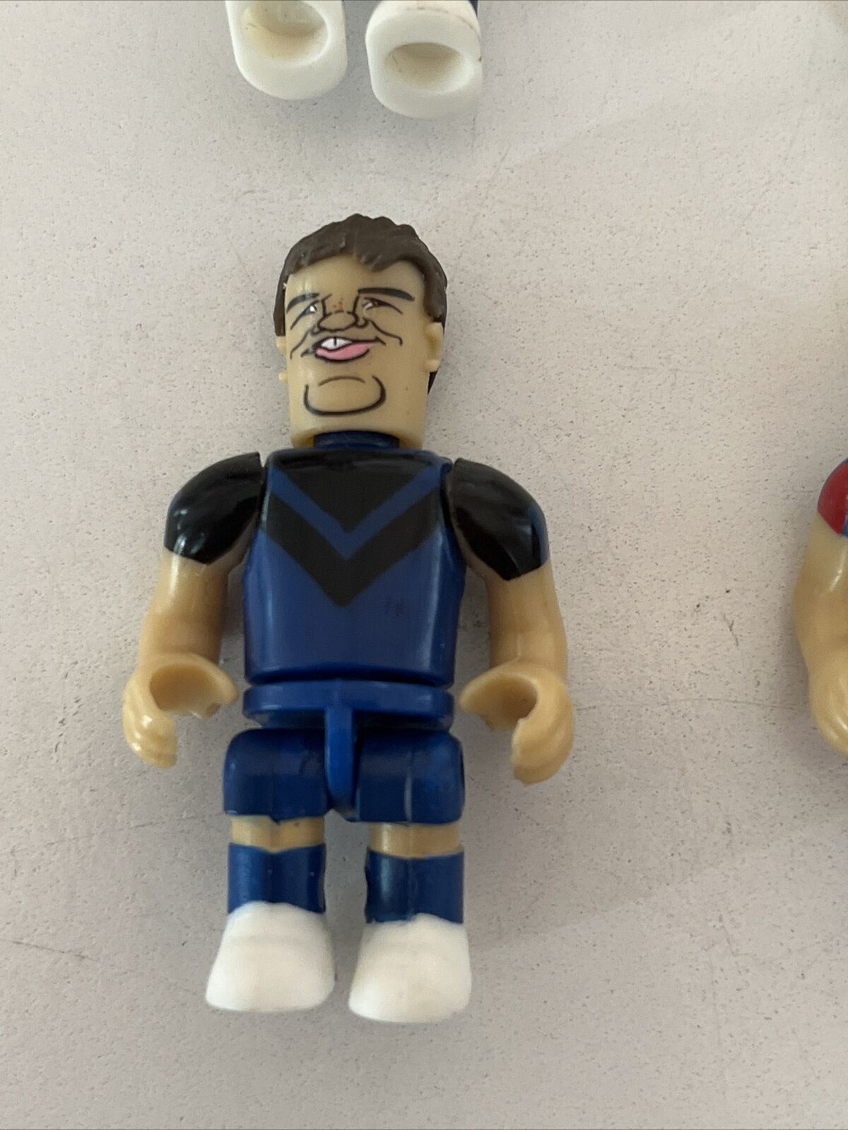 5x NRL Micro Figures - Ben Barba, Widdop, Morris, Scott