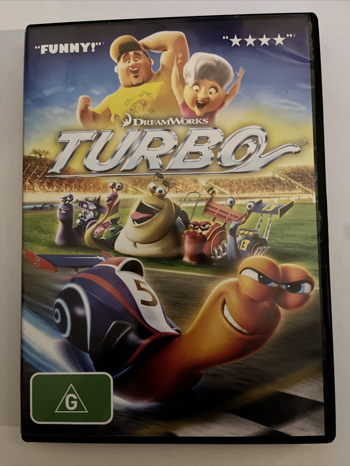 Turbo (DVD, 2013) Ryan Reynolds, Paul Giamatti, Michael Pena, Samuel L. Jackson