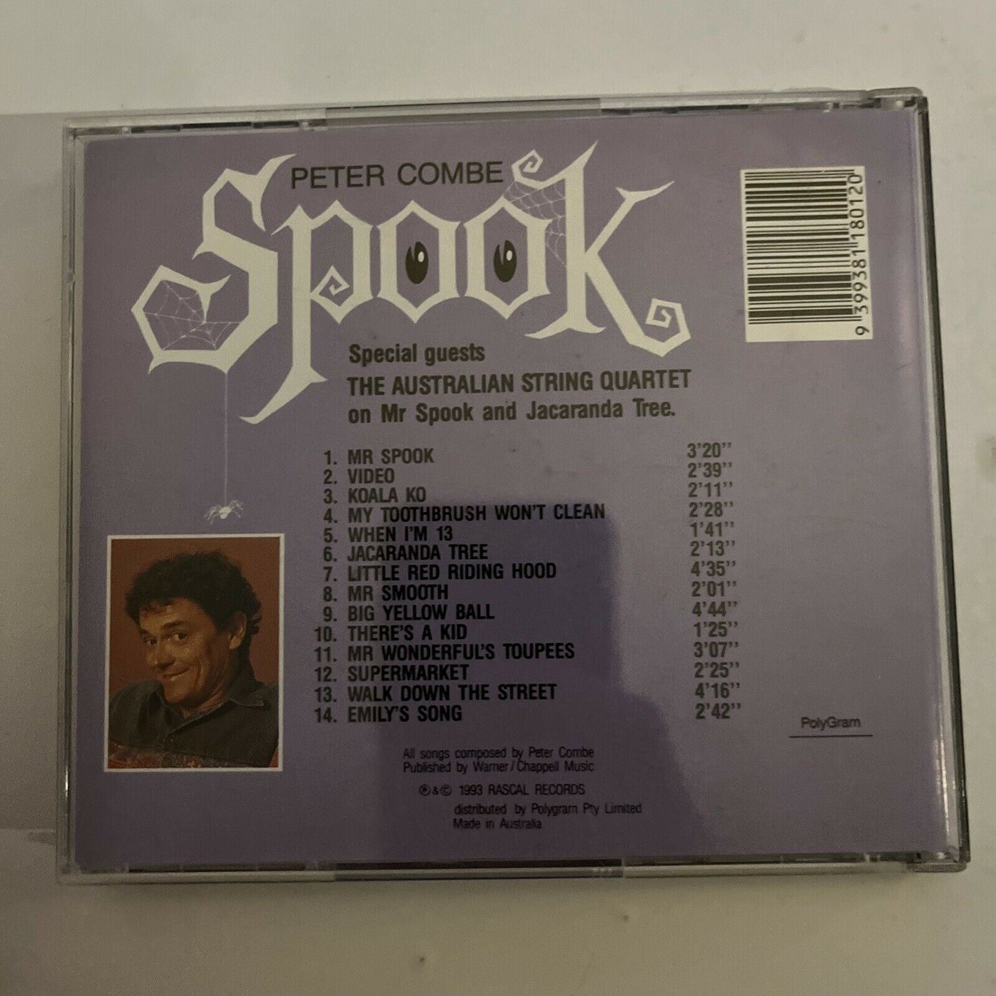 Peter Combe - Spook (CD, 1993) Album