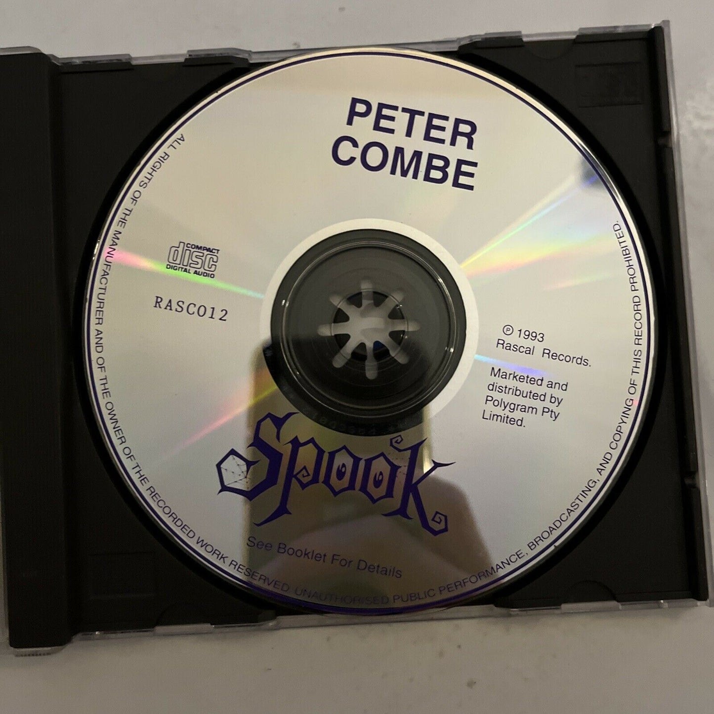 Peter Combe - Spook (CD, 1993) Album