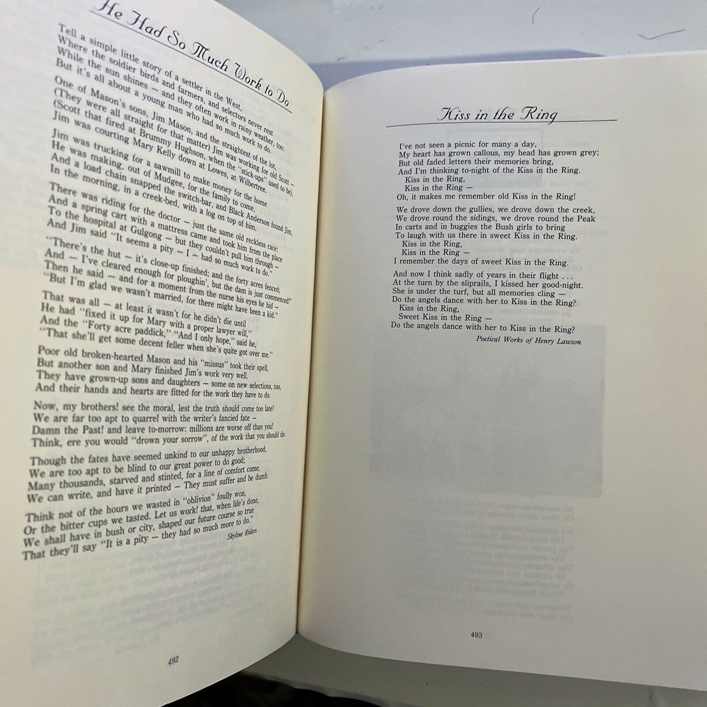 A Fantasy of Man Complete Works 1901-1922 by Henry Lawson  Hardcover 1984