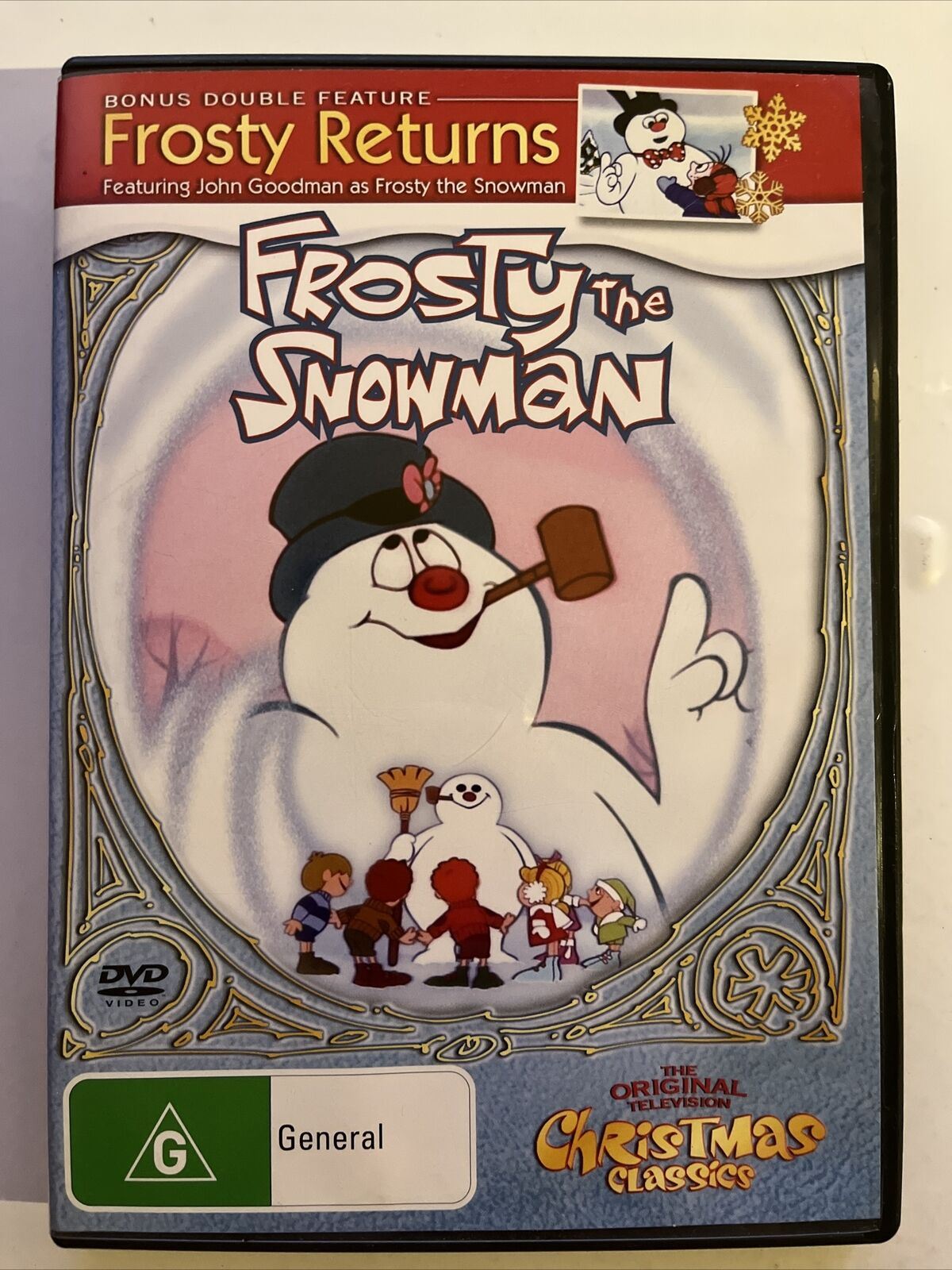 Frosty the Snowman / Frosty Returns (DVD) John Goodman Animated Film. Region 4