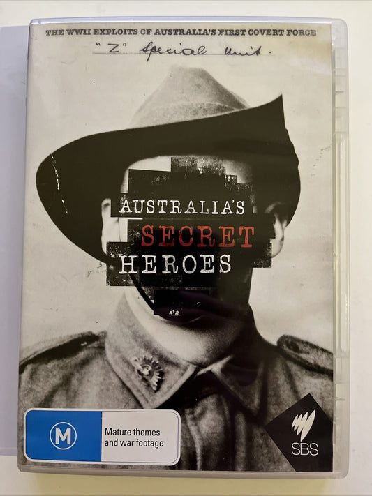 Australia's Secret Heroes (DVD, 2014) WWII Documentary Aussie Secret Agents