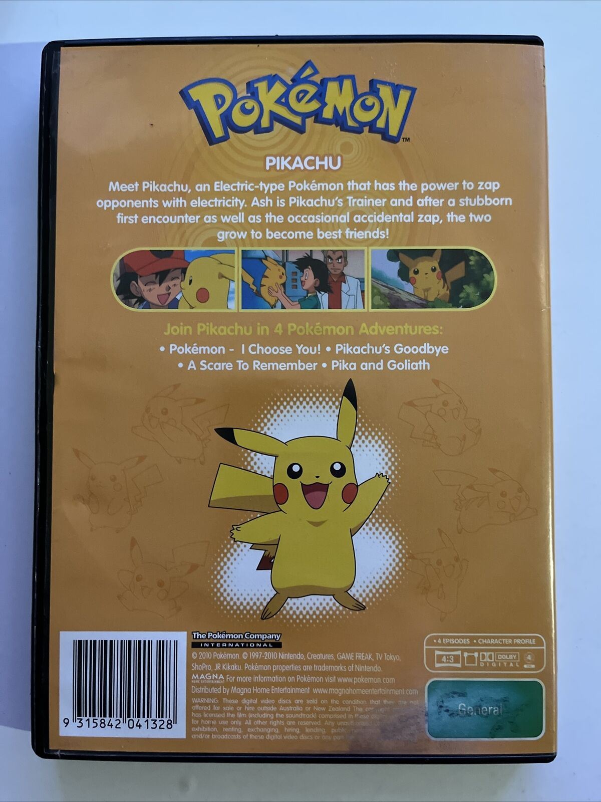 Pokemon - All-Stars Pikachu (DVD) Region 4