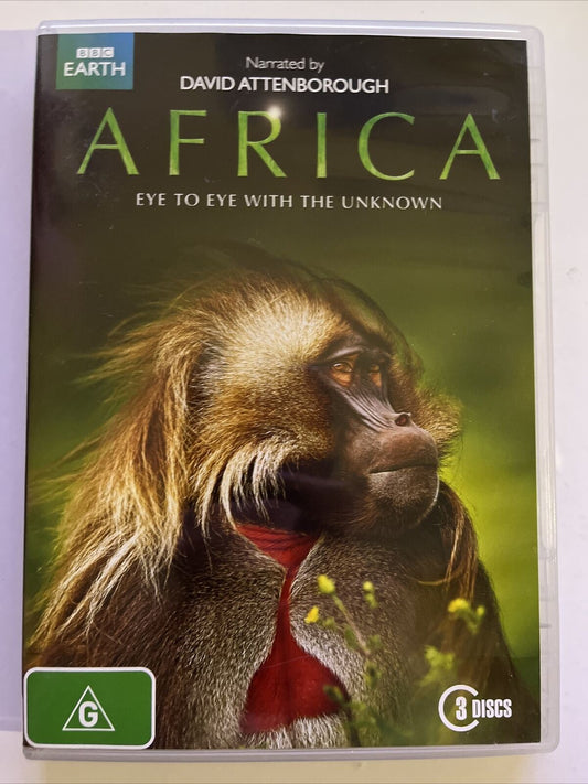 David Attenborough Africa (DVD, 2012) BBC Documentary. Region 4