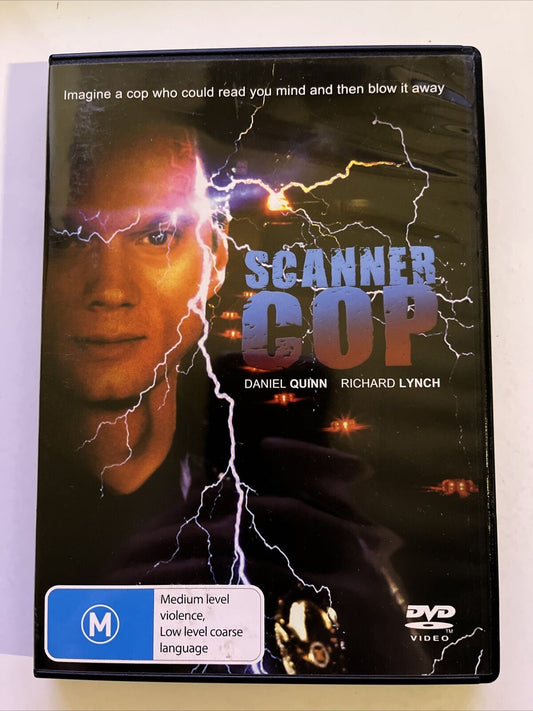 Scanner Cop (DVD, 1994) Daniel Quinn, Darlanne Fluegel. Horror Sci-Fi Film