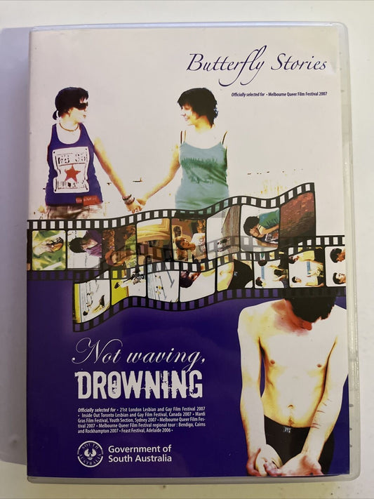 Butterfly Stories / Not Waving, Drowning (DVD) Australian Film LGBT. All Region