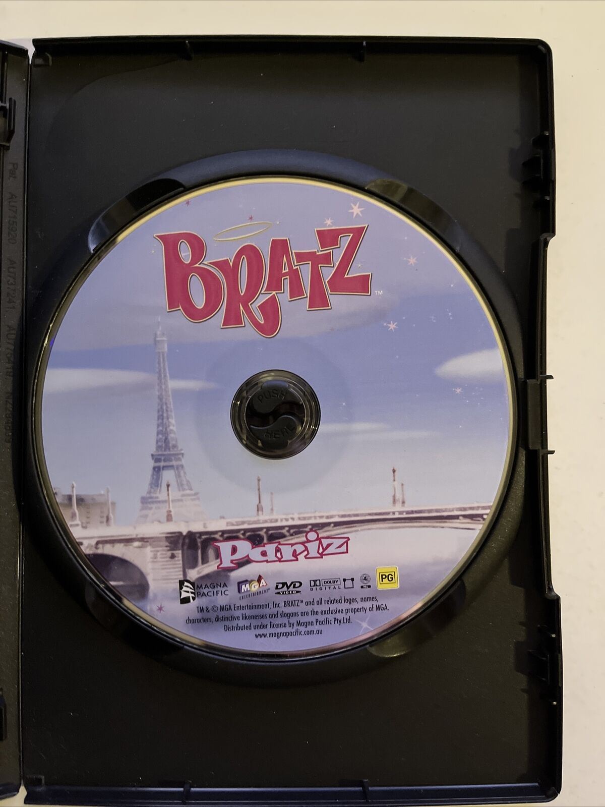 Bratz Pariz Dvd 2007 Region 4 Retro Unit