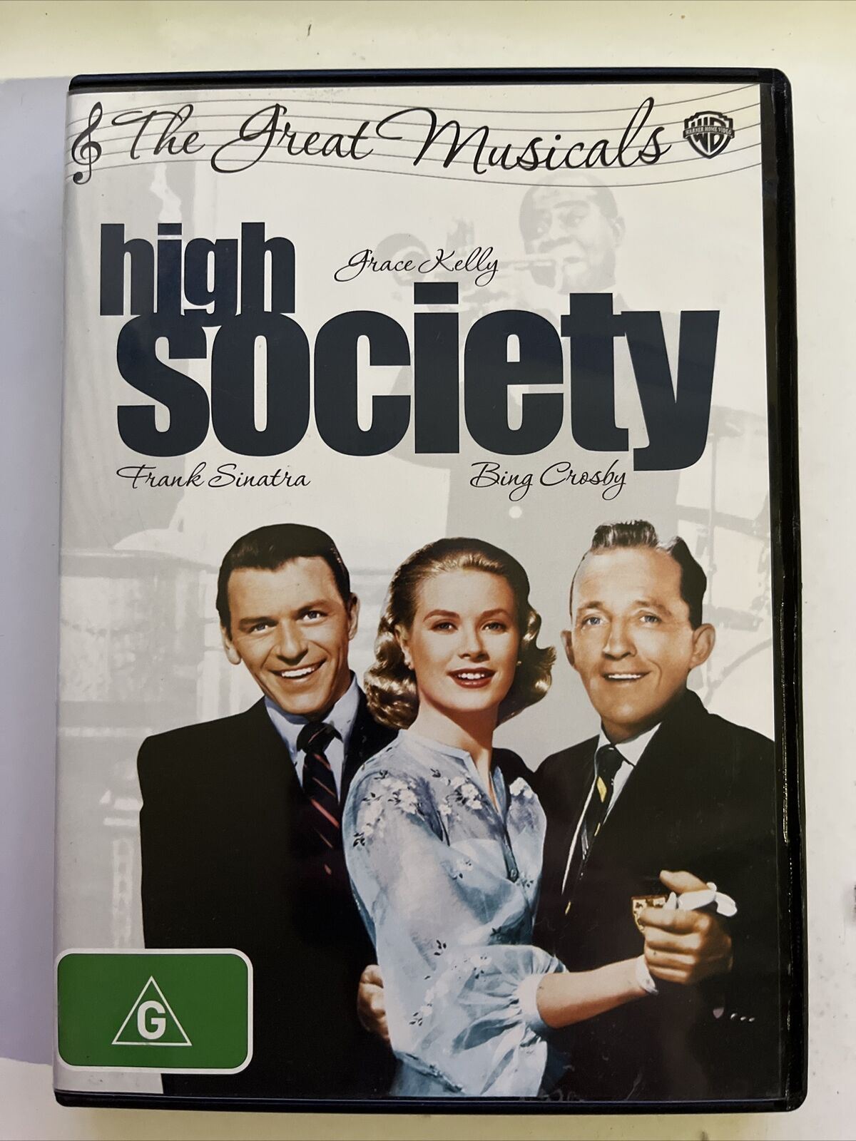 High Society (DVD, 1956) Bing Crosby, Frank Sinatra, Grace Kelly. Region 4