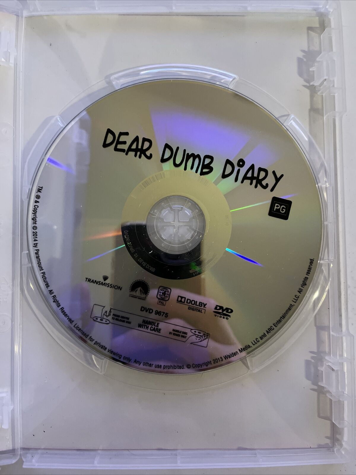 Dear Dumb Diary (DVD, 2013) Emily Alyn Lind, Mary-Charles Jones. Region 4