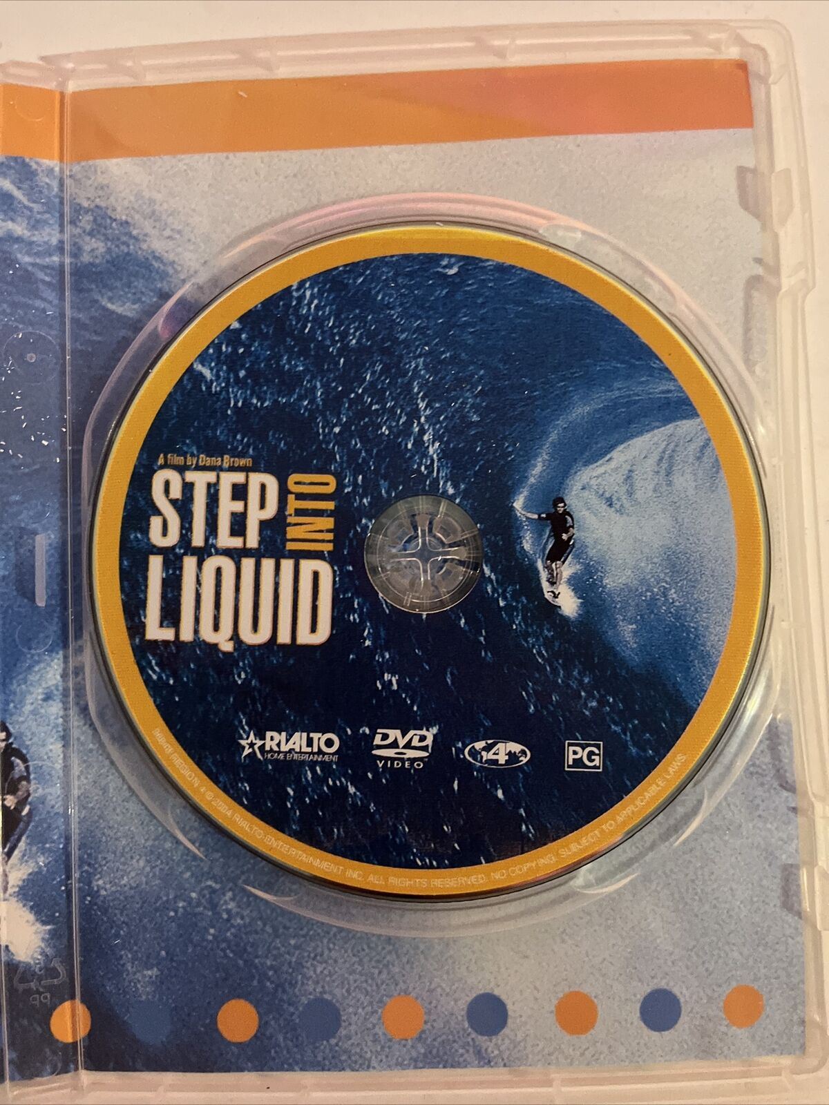 Step Into Liquid (DVD, 2003) Kelly Slater, Rochelle Ballard, Rob Macha ...