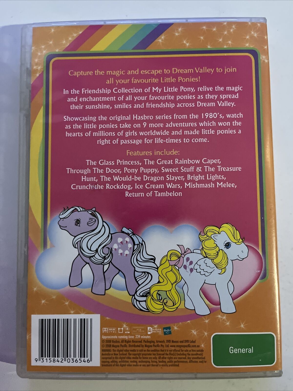 Mlp Cd Rom My Little Pony Friendship Collection - Original 1980's Series (DVD, 3 ...
