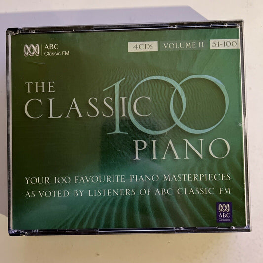 ABC Classics The Classic 100 Piano Volume II (CD, 4-Disc Set)