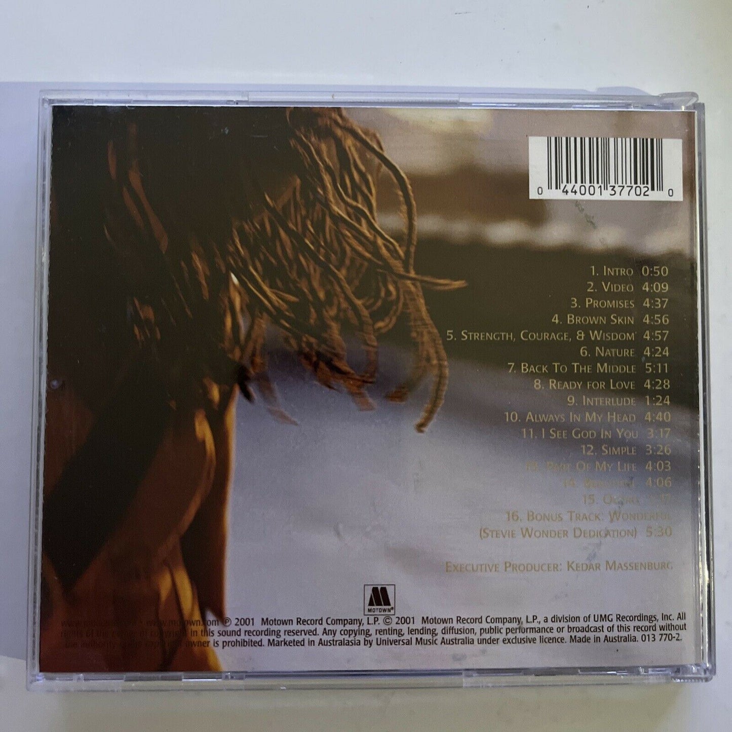 India.Arie – Acoustic Soul (CD, 2001) Album – Retro Unit