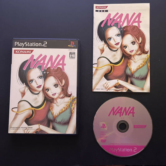 Nana - PlayStation PS2 NTSC-J JAPAN Konami Game Complete with Manual