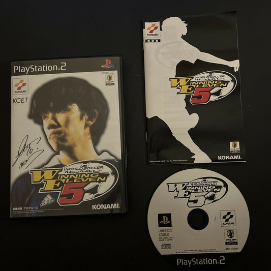 World Soccer Winning Eleven 5 PES - PlayStation PS2 NTSC-J JAPAN Game Complete