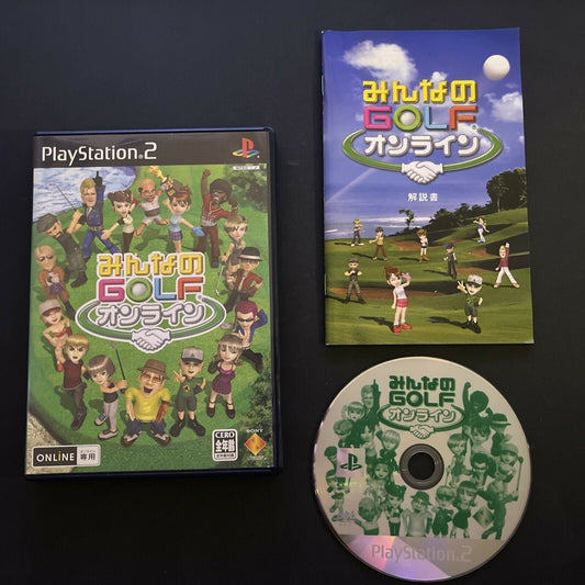 Minna no Golf Online : Everybody's Golf - PlayStation PS2 NTSC-J JAPAN Game