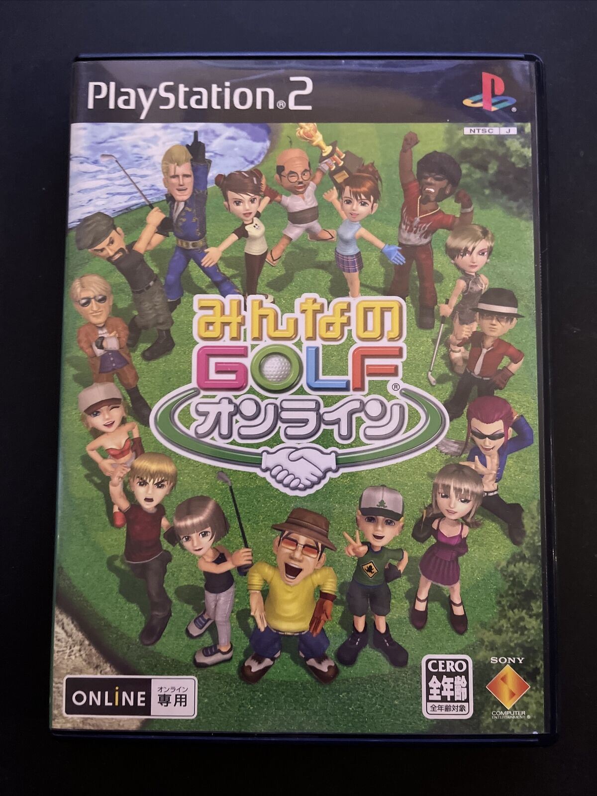 Minna no Golf Online : Everybody's Golf - PlayStation PS2 NTSC-J JAPAN Game