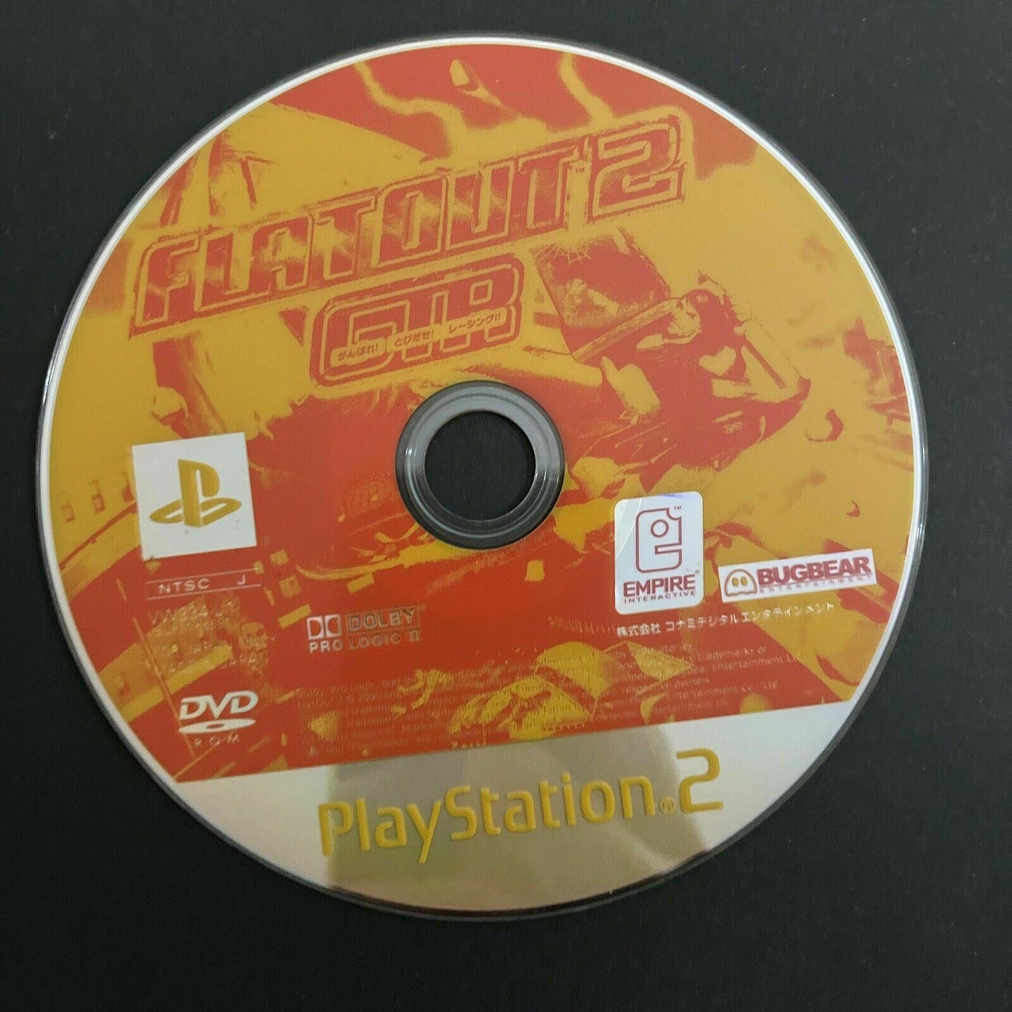 FlatOut 2 GTR - PlayStation PS2 NTSC-J JAPAN Konami Game Complete with Manual