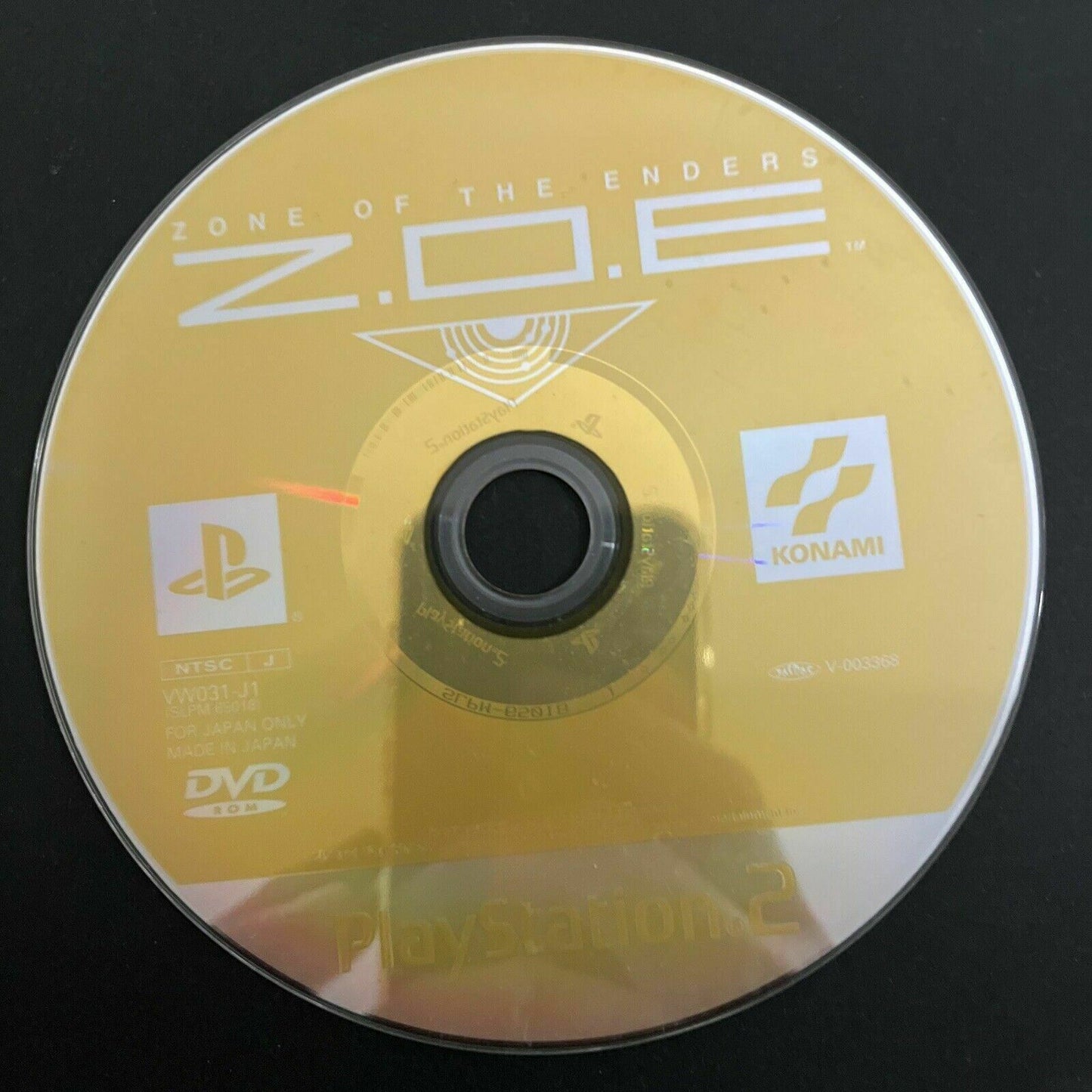 Z.O.E. Zone of Enders - PlayStation PS2 NTSC-J JAPAN Game Complete with Manual