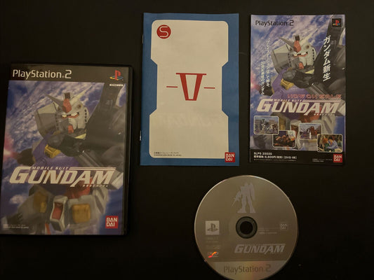 Mobile Suit Gundam - PlayStation PS2 NTSC-J JAPAN Game Complete with Manual