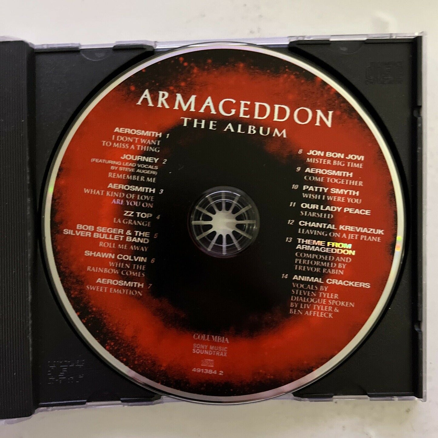 Armageddon - The Album Soundtrack (CD,1998)