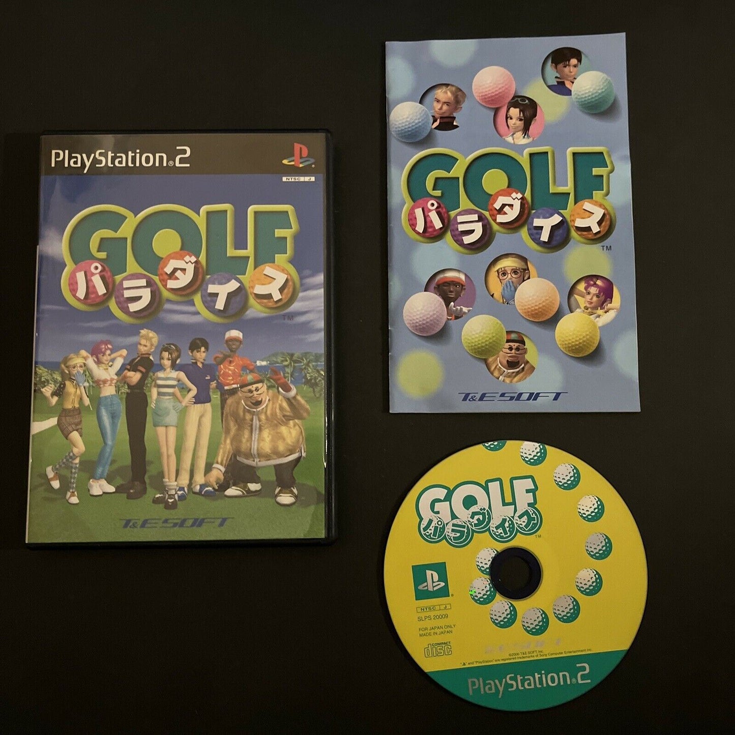 Golf Paradise - Sony PlayStation PS2 NTSC-J JAPAN Game Complete with Manual