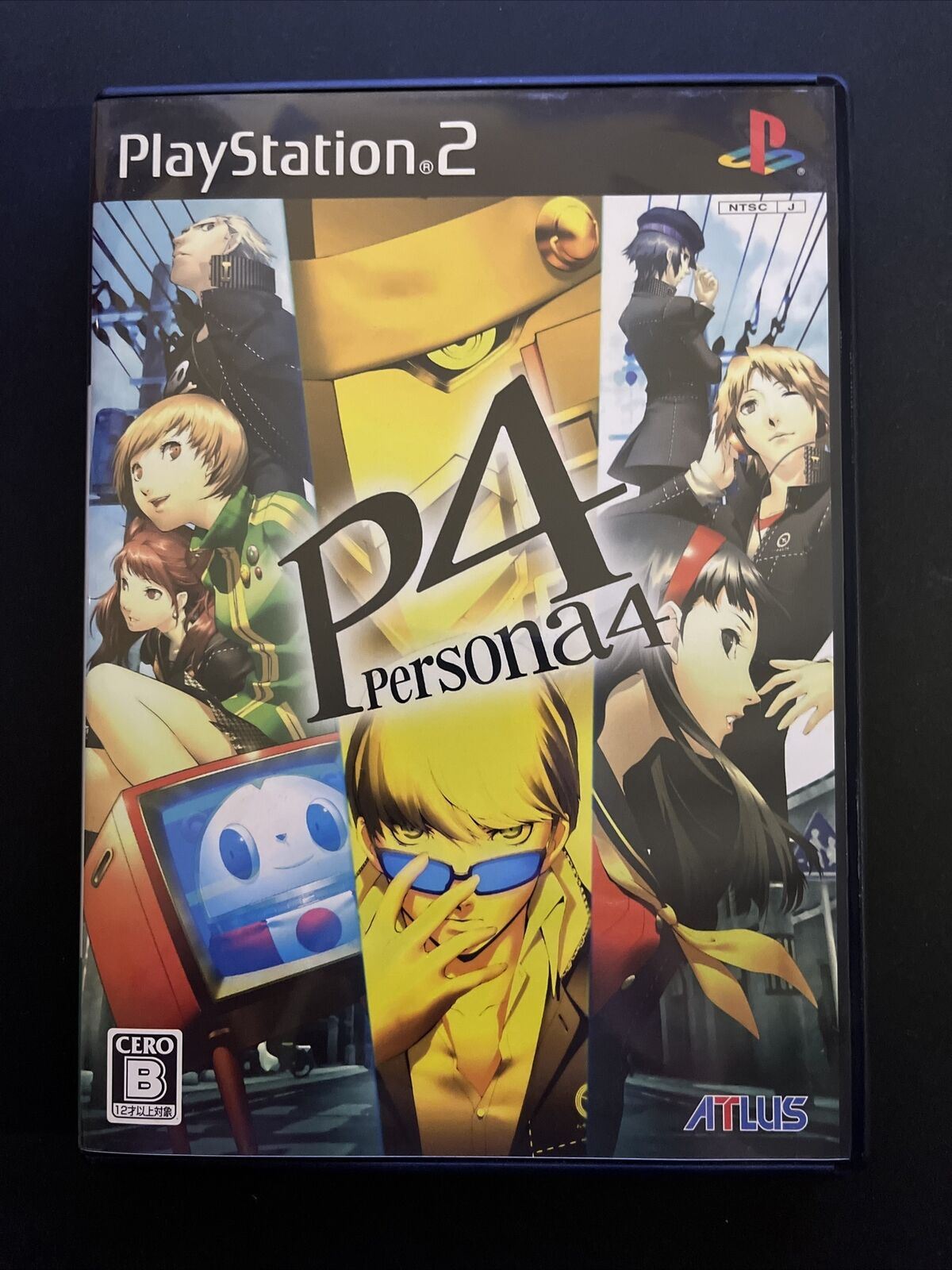 Persona 4 - PlayStation PS2 NTSC-J JAPAN Atlus RPG 2008 Game