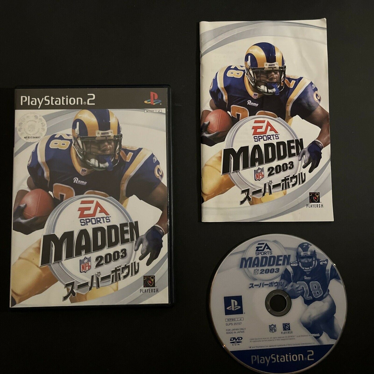 Madden 2003 - Sony PlayStation 2 PS2 NTSC-J JAPAN Football NFL Game