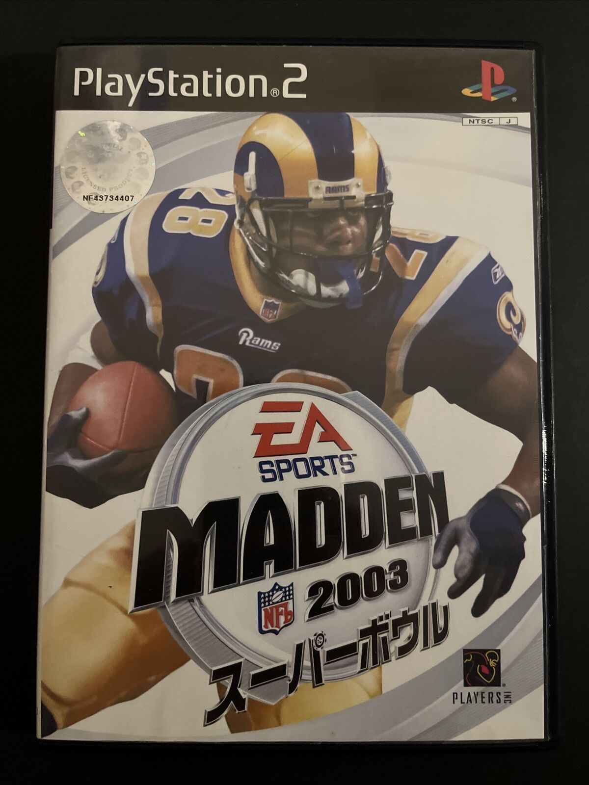 Madden 2003 - Sony PlayStation 2 PS2 NTSC-J JAPAN Football NFL Game