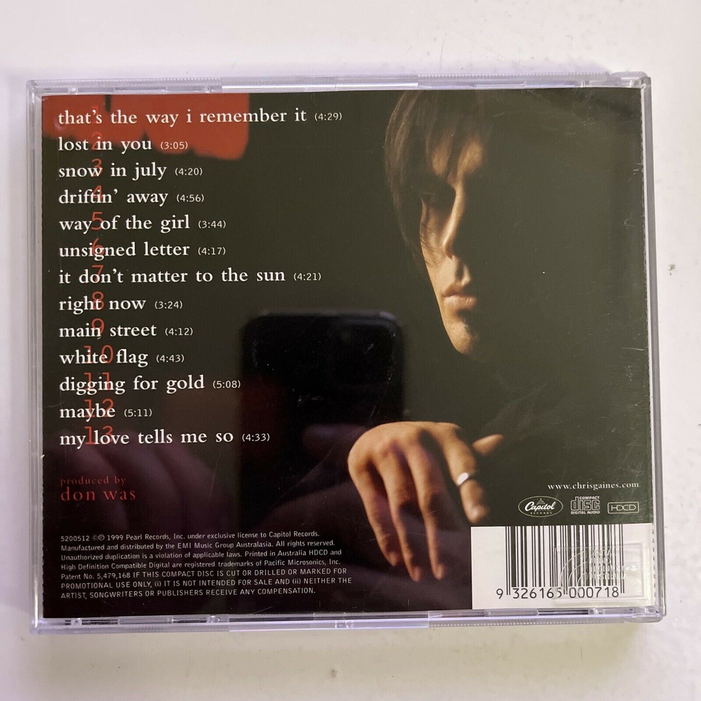 Chris Gaines – Greatest Hits / Garth Brooks In The Life Of Chris Gaines CD 1999