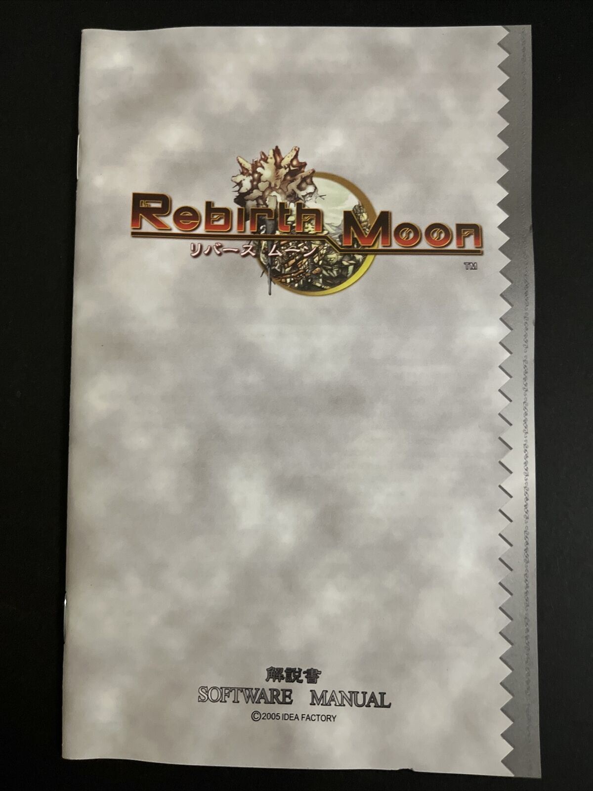 Rebirth Moon - PlayStation PS2 NTSC-J JAPAN RPG Idea Factory 2005 Game