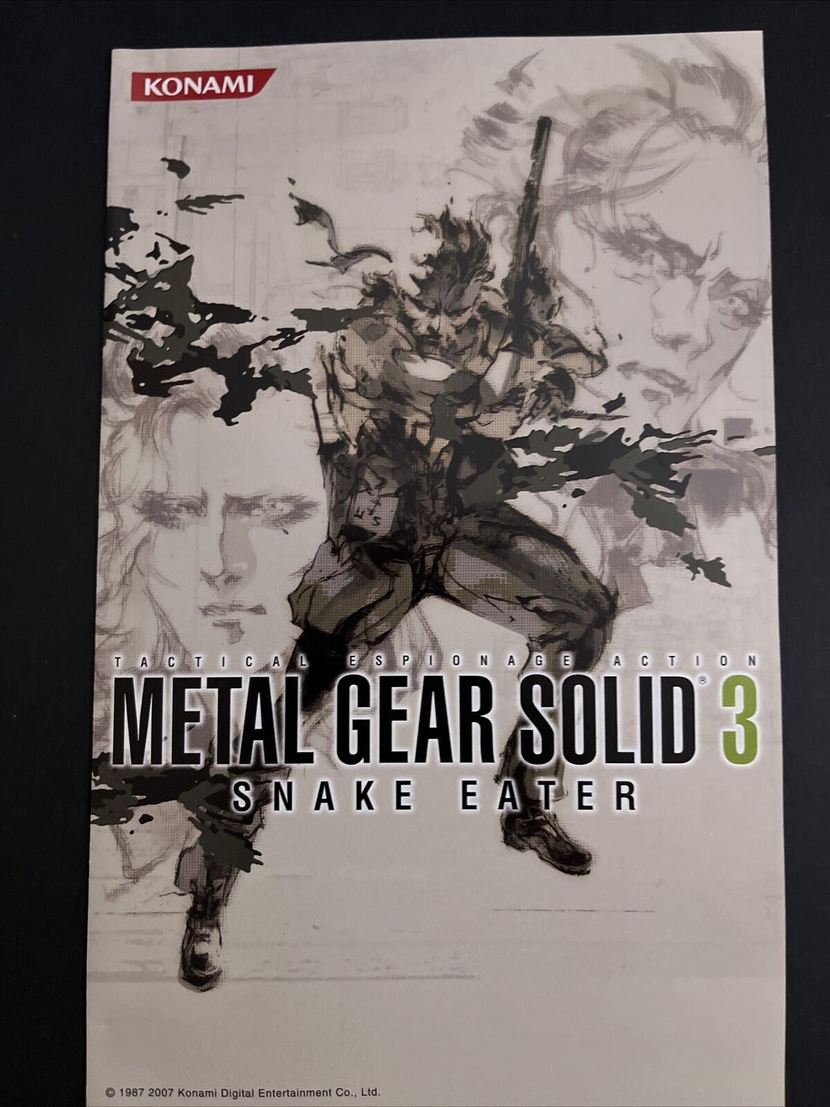 Metal Gear Solid 3 Snake Eater - PlayStation PS2 NTSC-J JAPAN Konami 2007 Game