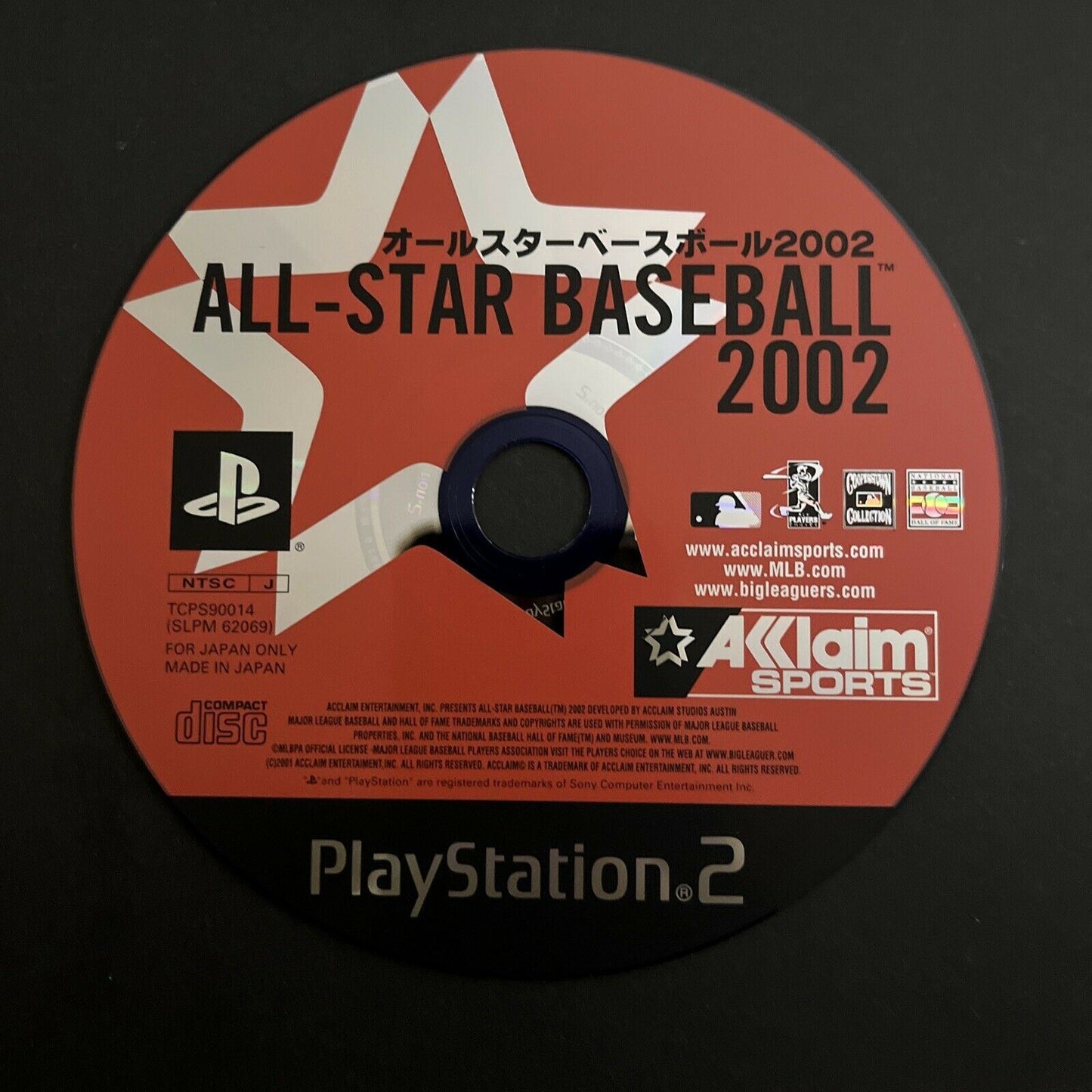 All-Star Baseball 2002 - Sony PlayStation PS2 NTSC-J JAPAN Game