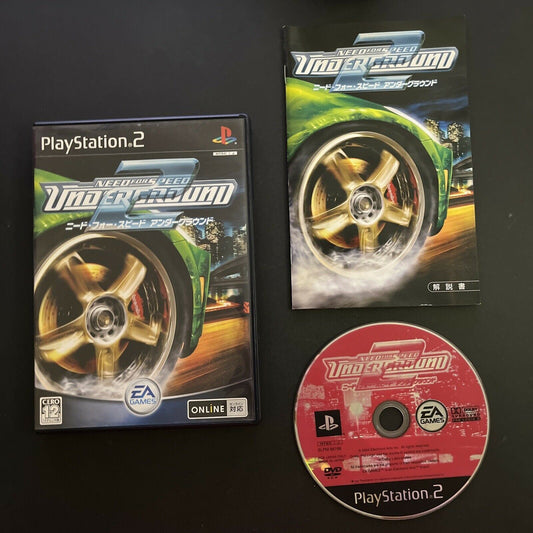 Need for Speed Underground 2 - Sony PlayStation 2 PS2 NTSC-J JAPAN EA Game