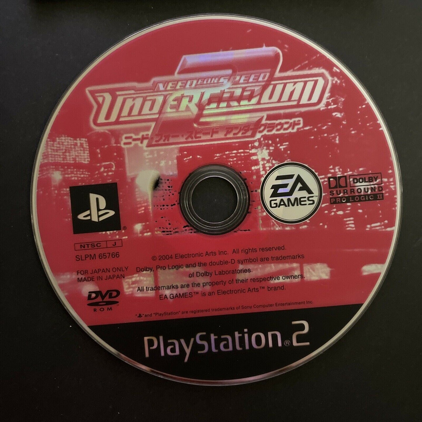 Need for Speed Underground 2 - Sony PlayStation 2 PS2 NTSC-J JAPAN EA Game