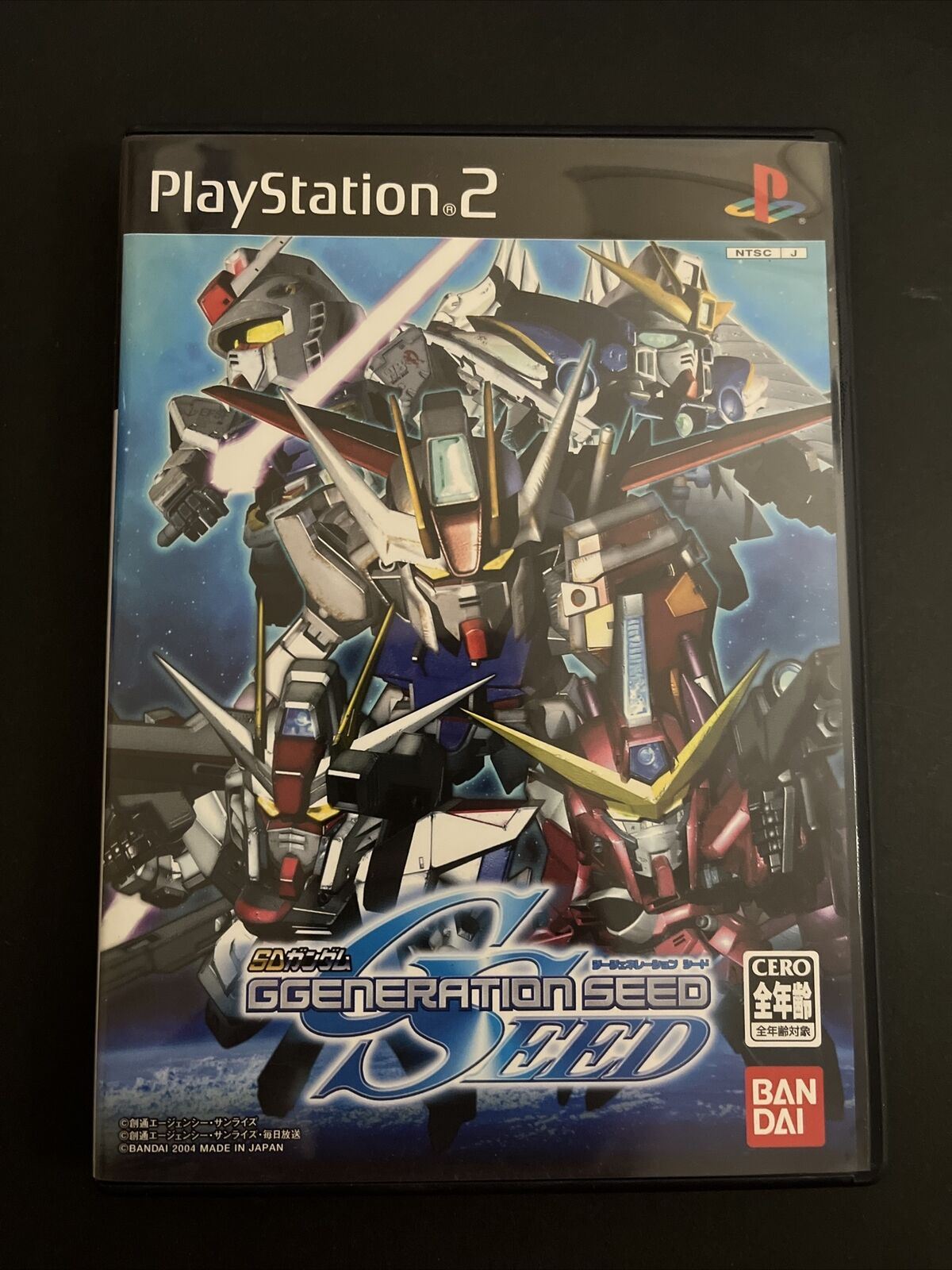 SD Gundam G Generation Seed - Playstation 2 NTSC-J JAPAN Bandai 2004 Game