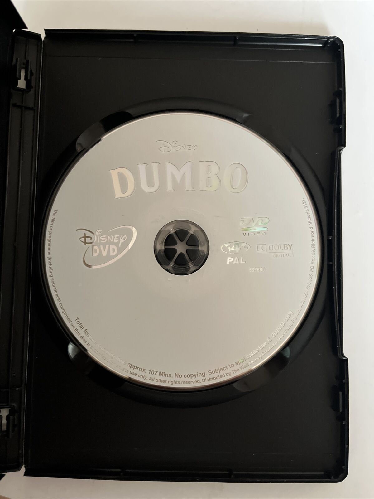 Dumbo (DVD, 2019) Colin Farrell, Michael Keaton, Danny DeVito. Region 4