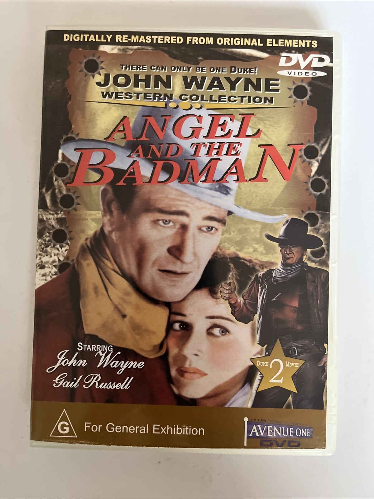 Angel And The Badman (DVD, 1947) John Wayne, Gail Russell, Harry Carey